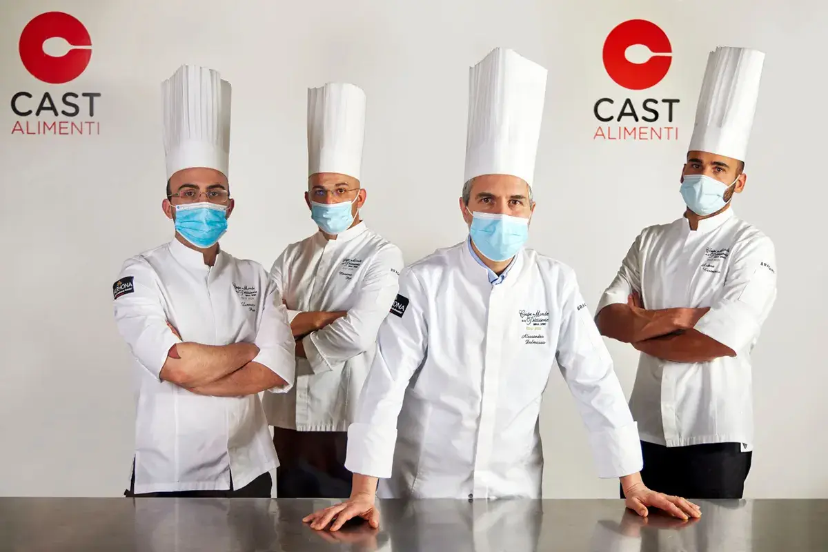 Il team italiano Coupe du Monde de la P&acirc;tisserie, il team Italia scalda i motori